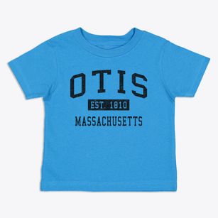 Otis Massachusetts Classic Established Toddler T-Shirt