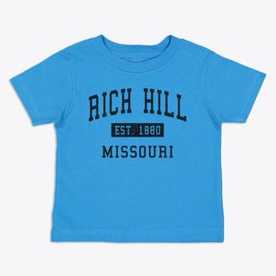 Rich Hill Missouri Classic Established Toddler T-Shirt