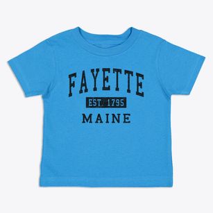 Fayette Maine Classic Established Toddler T-Shirt