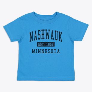 Nashwauk Minnesota Classic Established Toddler T-Shirt