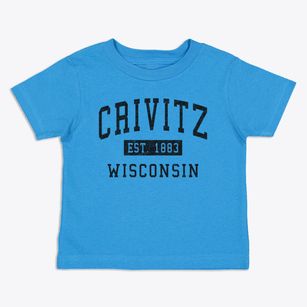 Crivitz Wisconsin Classic Established Toddler T-Shirt