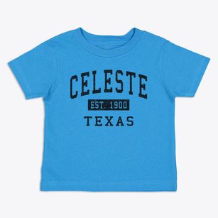 Celeste Texas Classic Established Toddler T-Shirt
