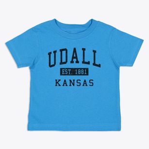 Udall Kansas Classic Established Toddler T-Shirt