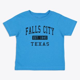 Falls City Texas Classic Established Toddler T-Shirt