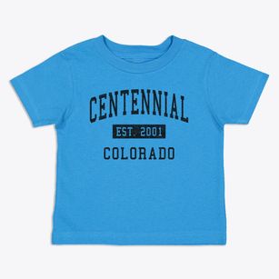 Centennial Colorado Classic Established Toddler T-Shirt