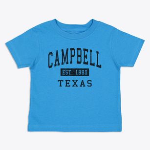 Campbell Texas Classic Established Toddler T-Shirt