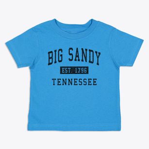 Big Sandy Tennessee Classic Established Toddler T-Shirt