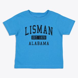 Lisman Alabama Classic Established Toddler T-Shirt