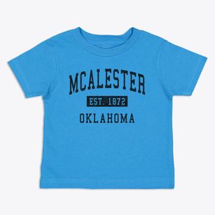 Mcalester Oklahoma Classic Established Toddler T-Shirt