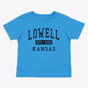 Lowell Kansas Classic Established Toddler T-Shirt