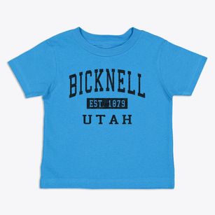 Bicknell Utah Classic Established Toddler T-Shirt