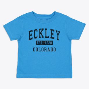 Eckley Colorado Classic Established Toddler T-Shirt