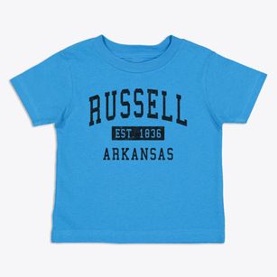 Russell Arkansas Classic Established Toddler T-Shirt