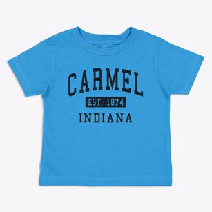 Carmel Indiana Classic Established Toddler T-Shirt