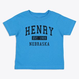 Henry Nebraska Classic Established Toddler T-Shirt