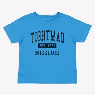 Tightwad Missouri Classic Established Toddler T-Shirt