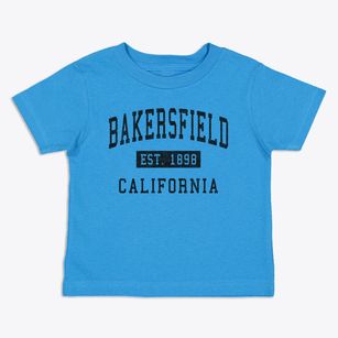 Bakersfield California Classic Established Toddler T-Shirt
