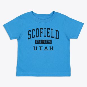 Scofield Utah Classic Established Toddler T-Shirt