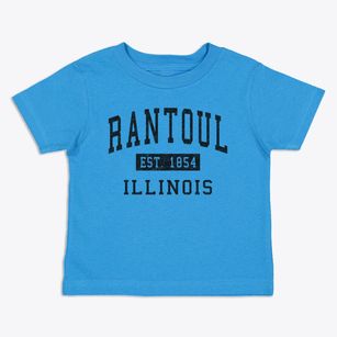 Rantoul Illinois Classic Established Toddler T-Shirt