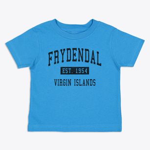 Frydendal Virgin Islands Classic Established Toddler T-Shirt