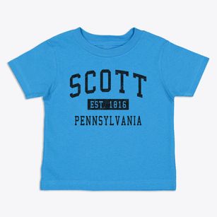 Scott Pennsylvania Classic Established Toddler T-Shirt