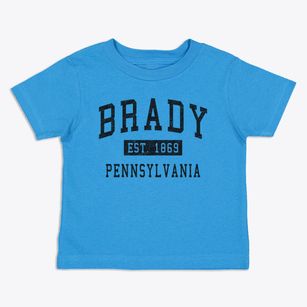Brady Pennsylvania Classic Established Toddler T-Shirt