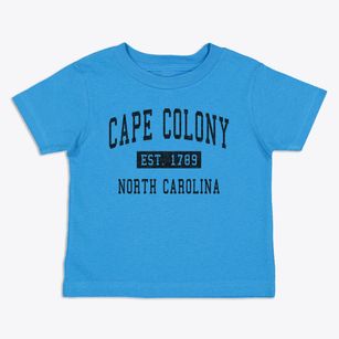 Cape Colony North Carolina Classic Established Toddler T-Shirt