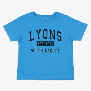 Lyons South Dakota Classic Established Toddler T-Shirt