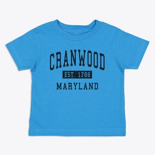 Cranwood Maryland Classic Established Toddler T-Shirt