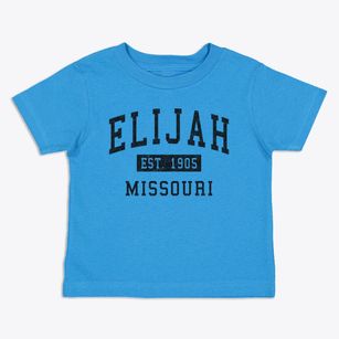 Elijah Missouri Classic Established Toddler T-Shirt