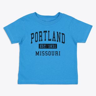 Portland Missouri Classic Established Toddler T-Shirt