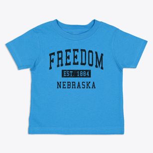 Freedom Nebraska Classic Established Toddler T-Shirt