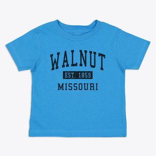 Walnut Missouri Classic Established Toddler T-Shirt