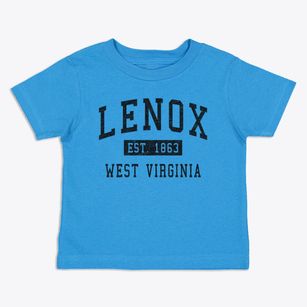 Lenox West Virginia Classic Established Toddler T-Shirt