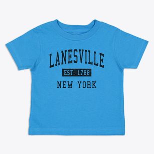 Lanesville New York Classic Established Toddler T-Shirt