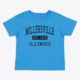 Millersville Illinois Classic Established Toddler T-Shirt