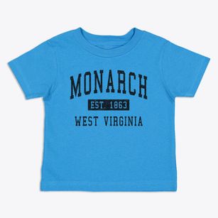 Monarch West Virginia Classic Established Toddler T-Shirt