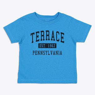 Terrace Pennsylvania Classic Established Toddler T-Shirt