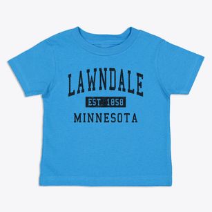 Lawndale Minnesota Classic Established Toddler T-Shirt