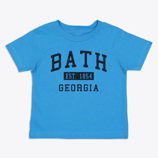 Bath Georgia Classic Established Toddler T-Shirt