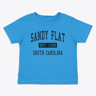 Sandy Flat South Carolina Classic Established Toddler T-Shirt