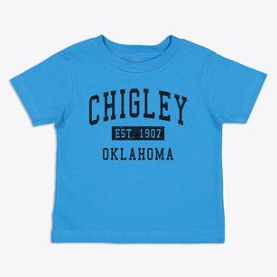 Chigley Oklahoma Classic Established Toddler T-Shirt