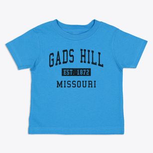 Gads Hill Missouri Classic Established Toddler T-Shirt
