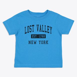 Lost Valley New York Classic Established Toddler T-Shirt