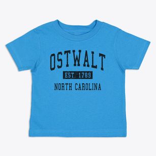Ostwalt North Carolina Classic Established Toddler T-Shirt