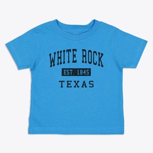 White Rock Texas Classic Established Toddler T-Shirt