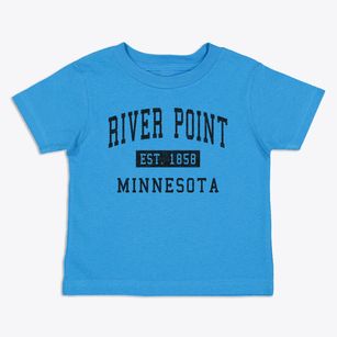River Point Minnesota Classic Established Toddler T-Shirt
