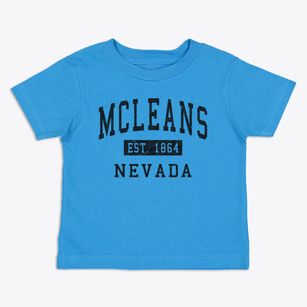 Mcleans Nevada Classic Established Toddler T-Shirt