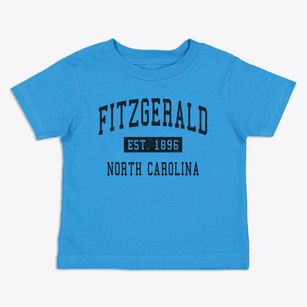 Fitzgerald North Carolina Classic Established Toddler T-Shirt