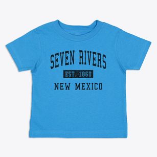 Seven Rivers New Mexico Classic Established Toddler T-Shirt